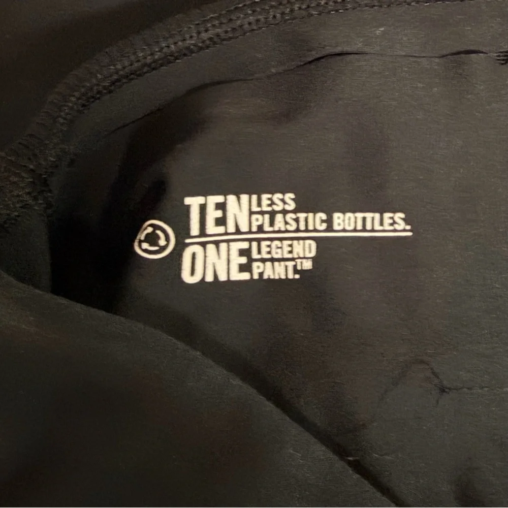 Nike Ten|One Black Running Gym Cropped Workout Leggings Sz S